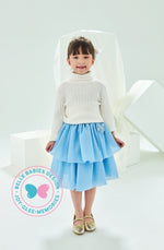 BBD Organza skirt - Baby Blue