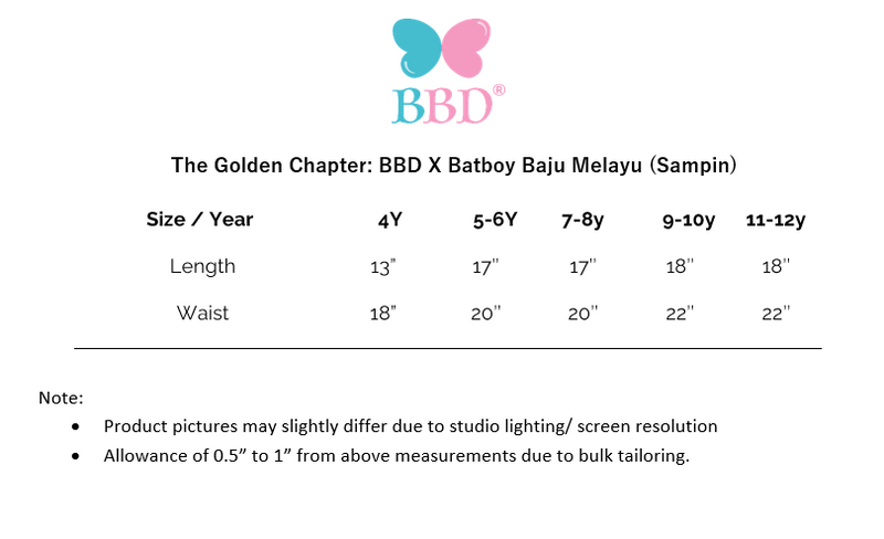 (PRE-ORDER) The Golden Chapter:  BBD X Batboy (Sampin)