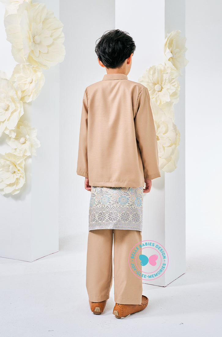 (PRE-ORDER) The Golden Chapter:  BBD X Batboy Baju Melayu - Champagne Beige