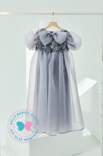 BBD Wedding & Celebration: Organza Lace Dress - Grey