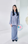 (DEPOSIT-PREORDER) The Golden Chapter:  BBD Rhea II Glitter Kurung (Ultramarine Ash (blue)