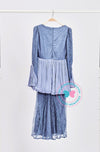 (DEPOSIT-PREORDER) The Golden Chapter:  BBD Rhea II Glitter Kurung (Ultramarine Ash (blue)