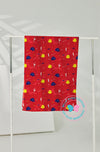 BBD MERDEKA 2024: Shawl / Square Scarf (Red Malaysia Print)