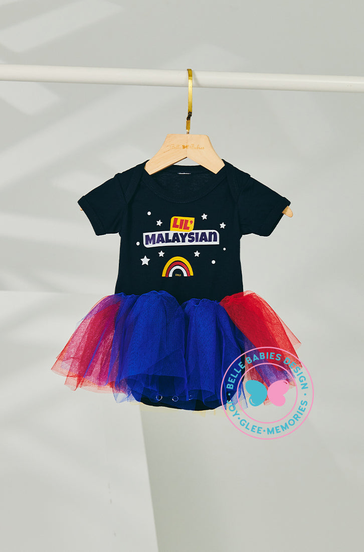 (PREORDER) BBD MERDEKA 2024: BABY ROMPERS (Lil Malaysian Graphic)